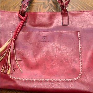 LIKE NEW RED TOTE BAG